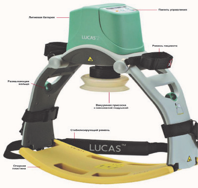 картинка Система компрессии грудной клетки LUCAS 1